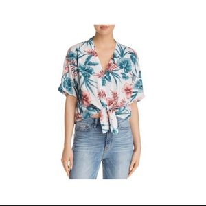 Rails Linen Thea top M